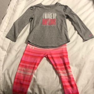 Under Armour Toddler Outfit- Size 3t